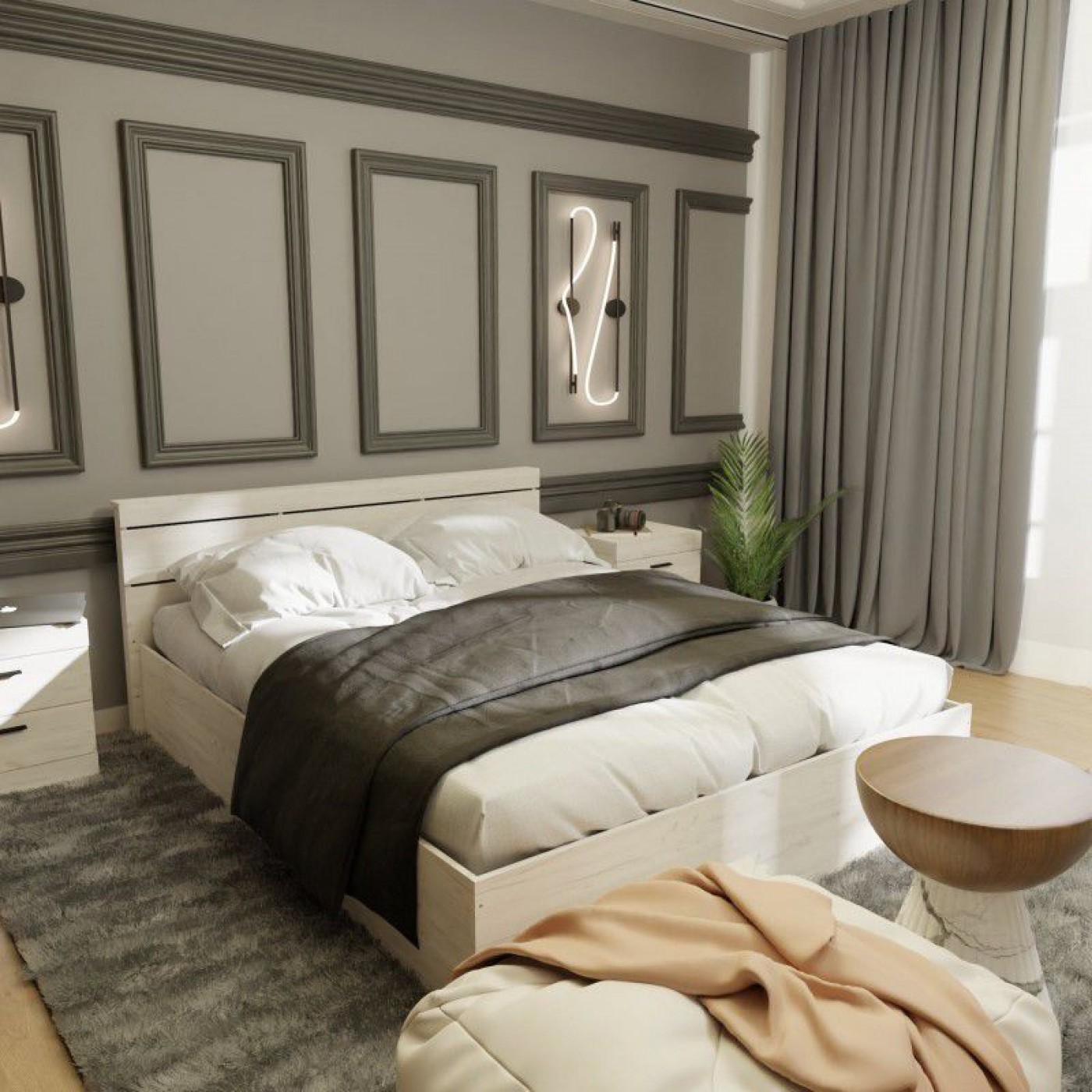 Ліжко 1400 СОНАТА КРАФТ