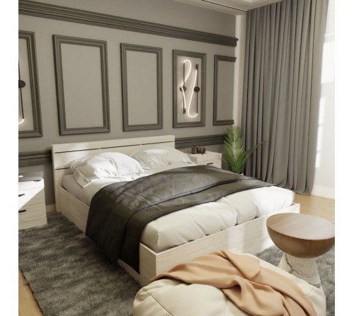 Ліжко 1600 СОНАТА КРАФТ