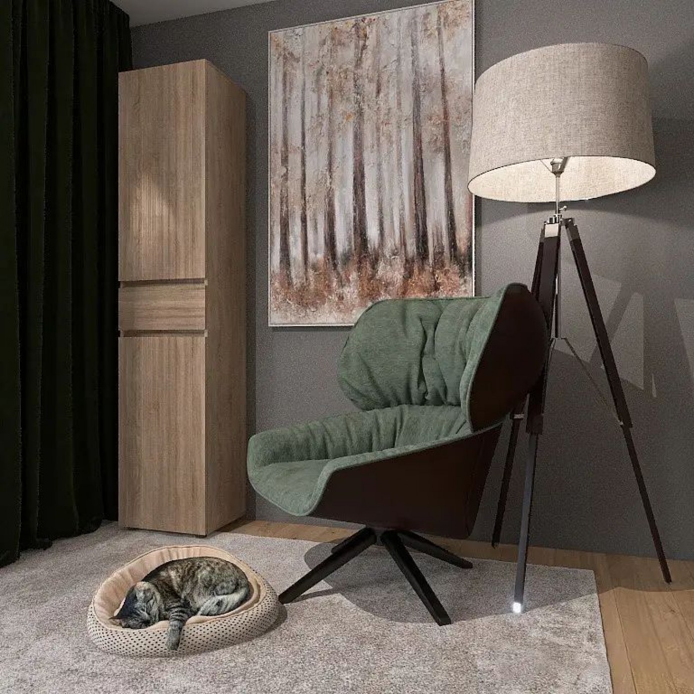 Пенал с ящиком Лайт ПЛ-1