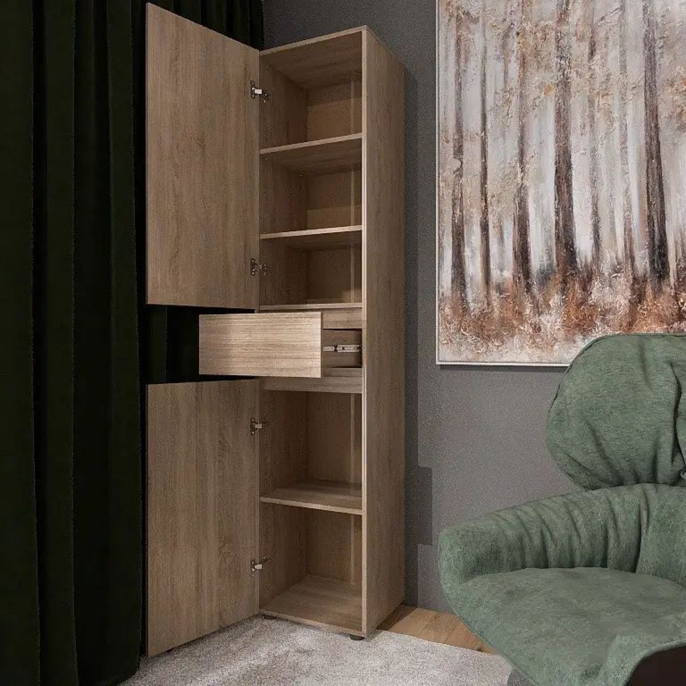 Пенал с ящиком Лайт ПЛ-1