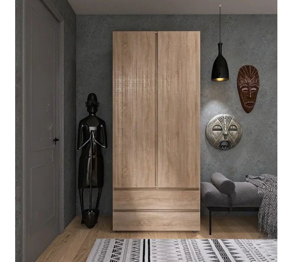 Шкаф распашной с ящиками Лайт ШЛ-2