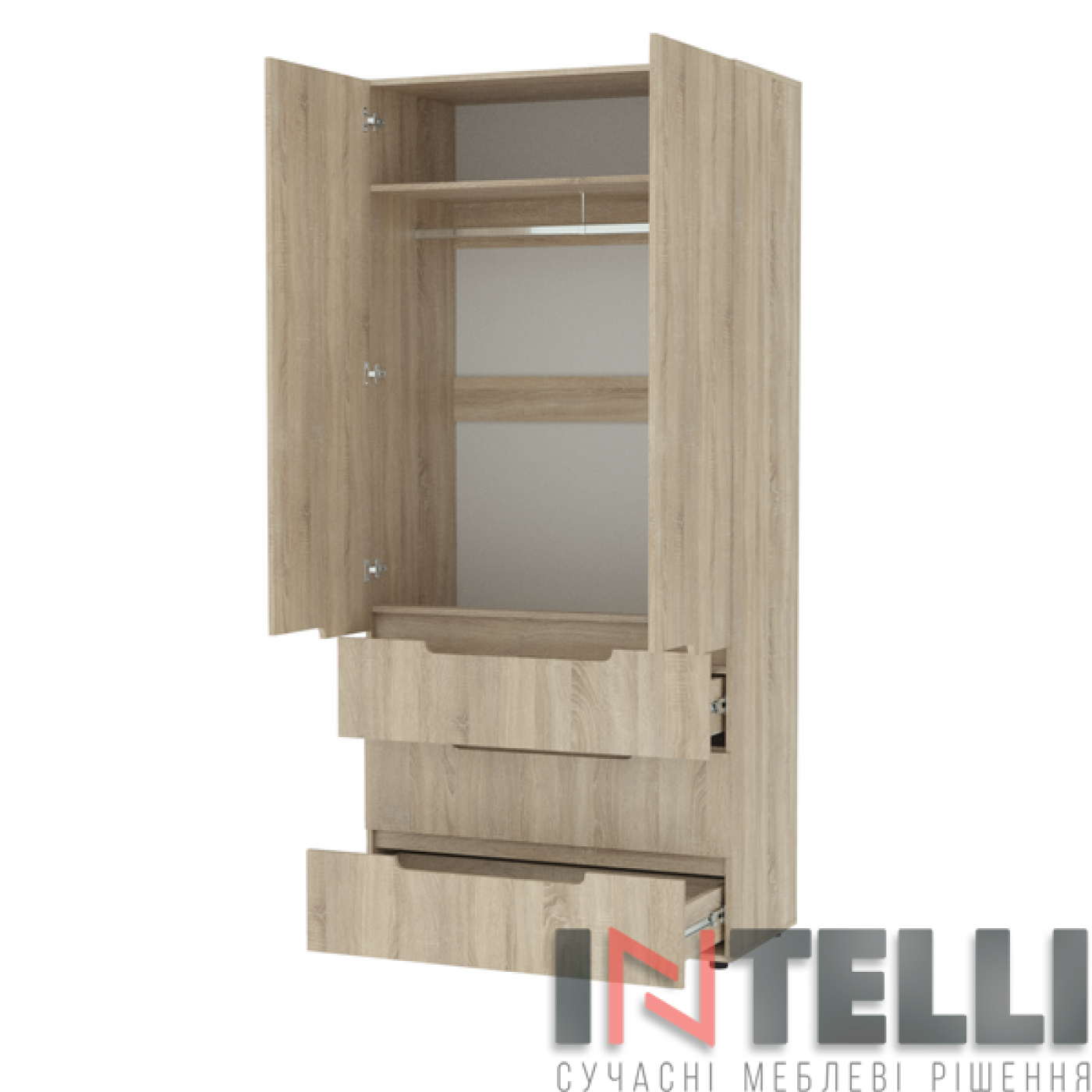 Шкаф распашной Модерн ШРМ-01