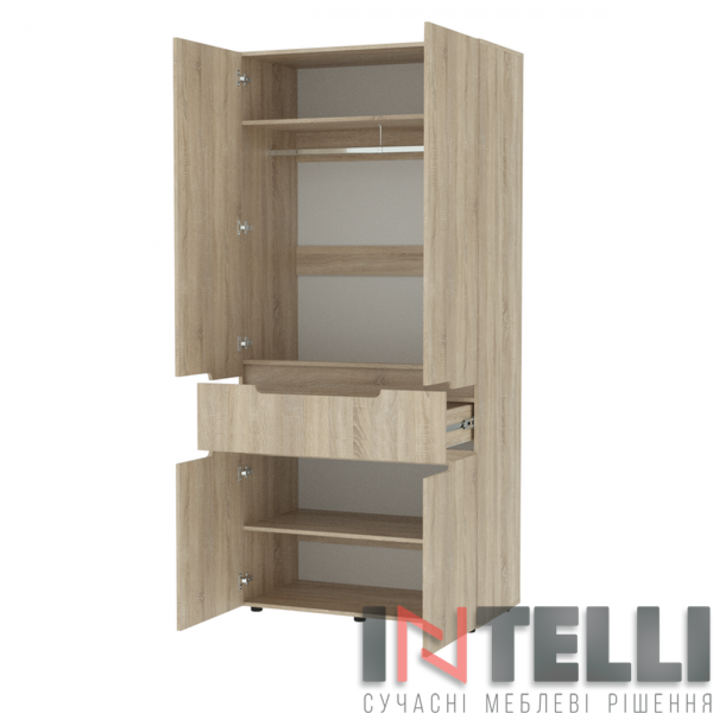 Шкаф распашной Модерн ШРМ-02