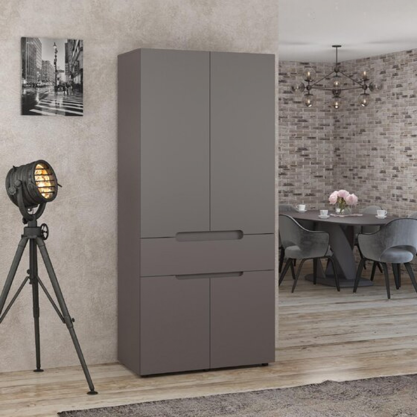 Шкаф распашной Модерн ШРМ-02