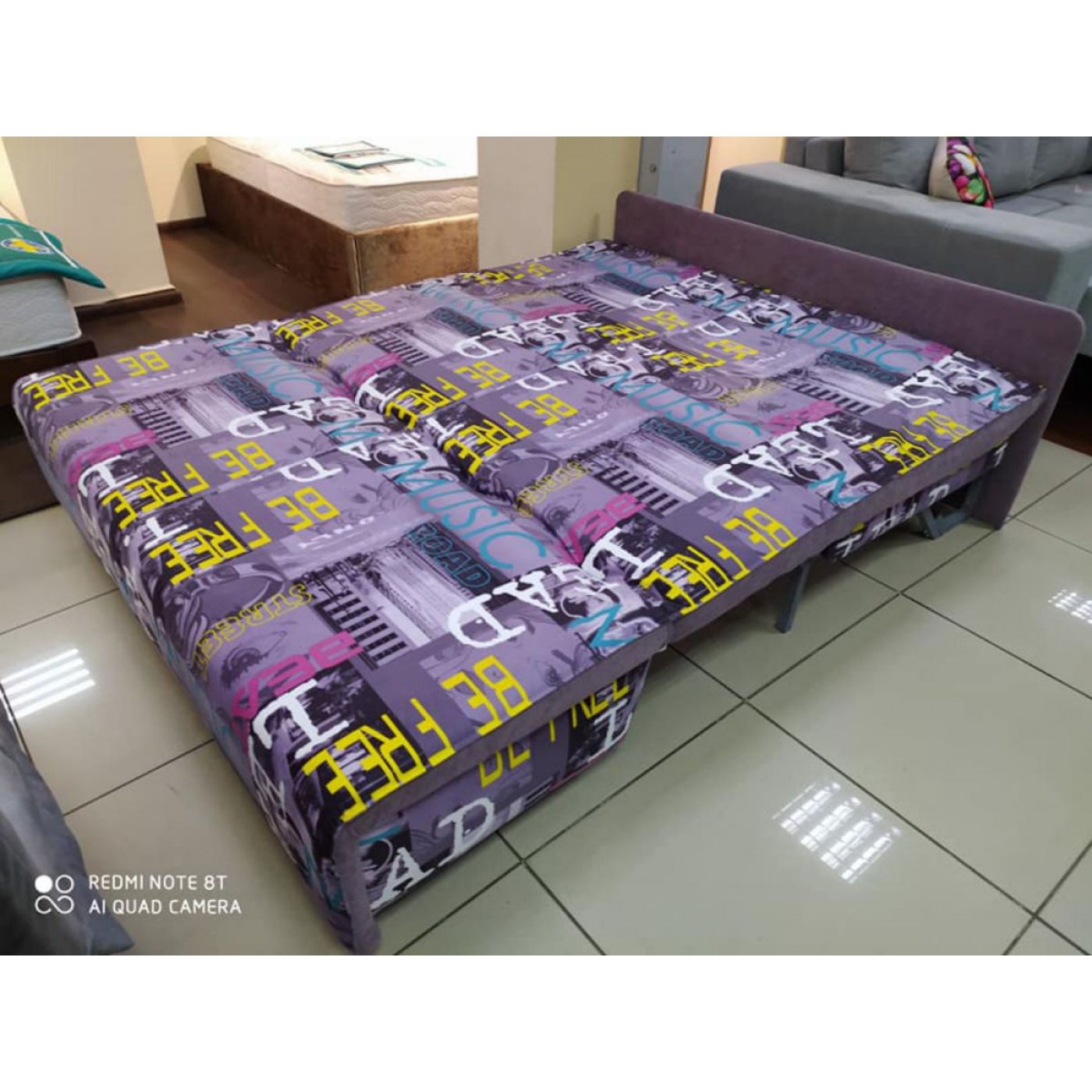 Диван-кровать Smile / Смайл с изголовьем 1,00/ (ППУ)