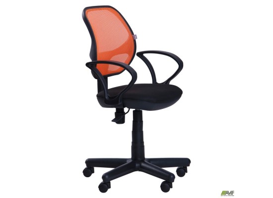 Кресло Бит Color сиденье А-1/спинка Сетка оранжевая