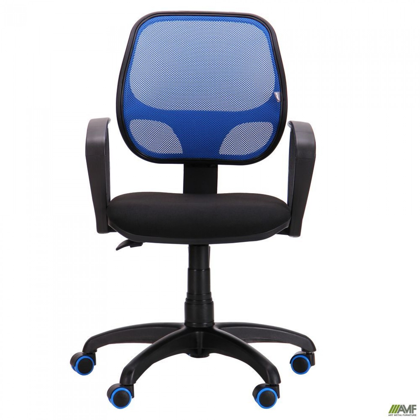 Кресло Бит Color/АМФ-7 сиденье А-1/спинка Сетка синяя