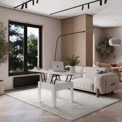 Стіл трансформер для вітальні Comfo 70(140)x57(77)x70 см