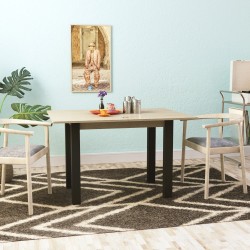 Стіл на кухню розкладний Dinner 90(120)x75x60(90) см