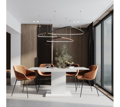 Стіл трансформер обідній розкладний Boston M 120(160)x75x69 см