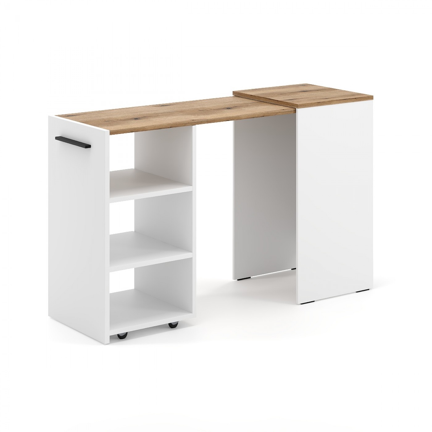 Стіл тумба розкладний Dolli 45(141)x76x50 см