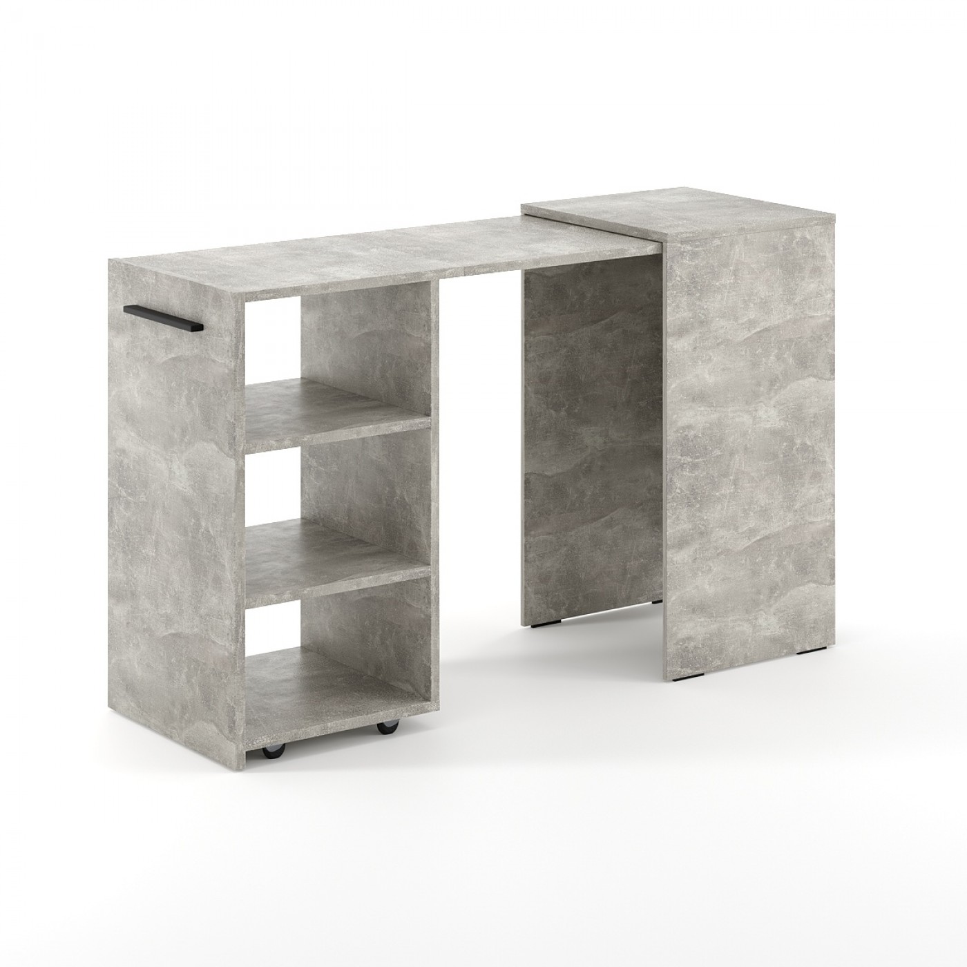 Стіл тумба розкладний Dolli 45(141)x76x50 см