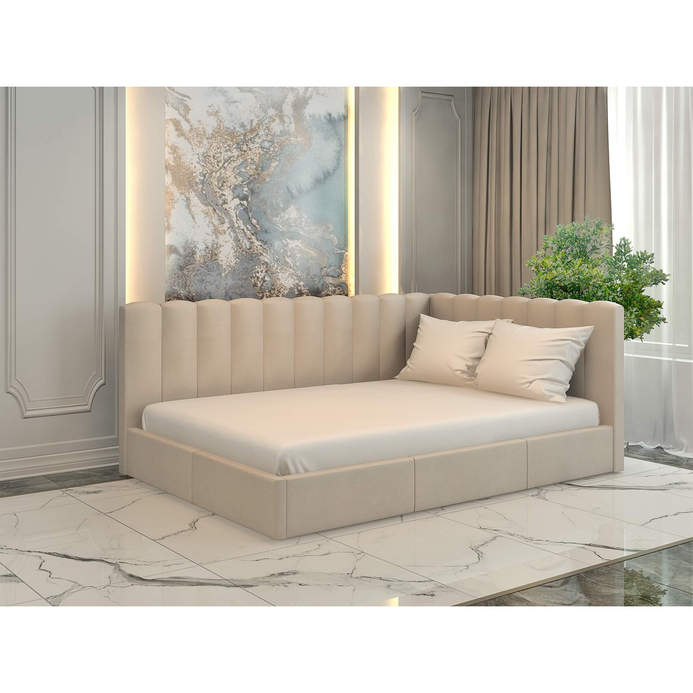 Кровать Скандинавия Без ПМ