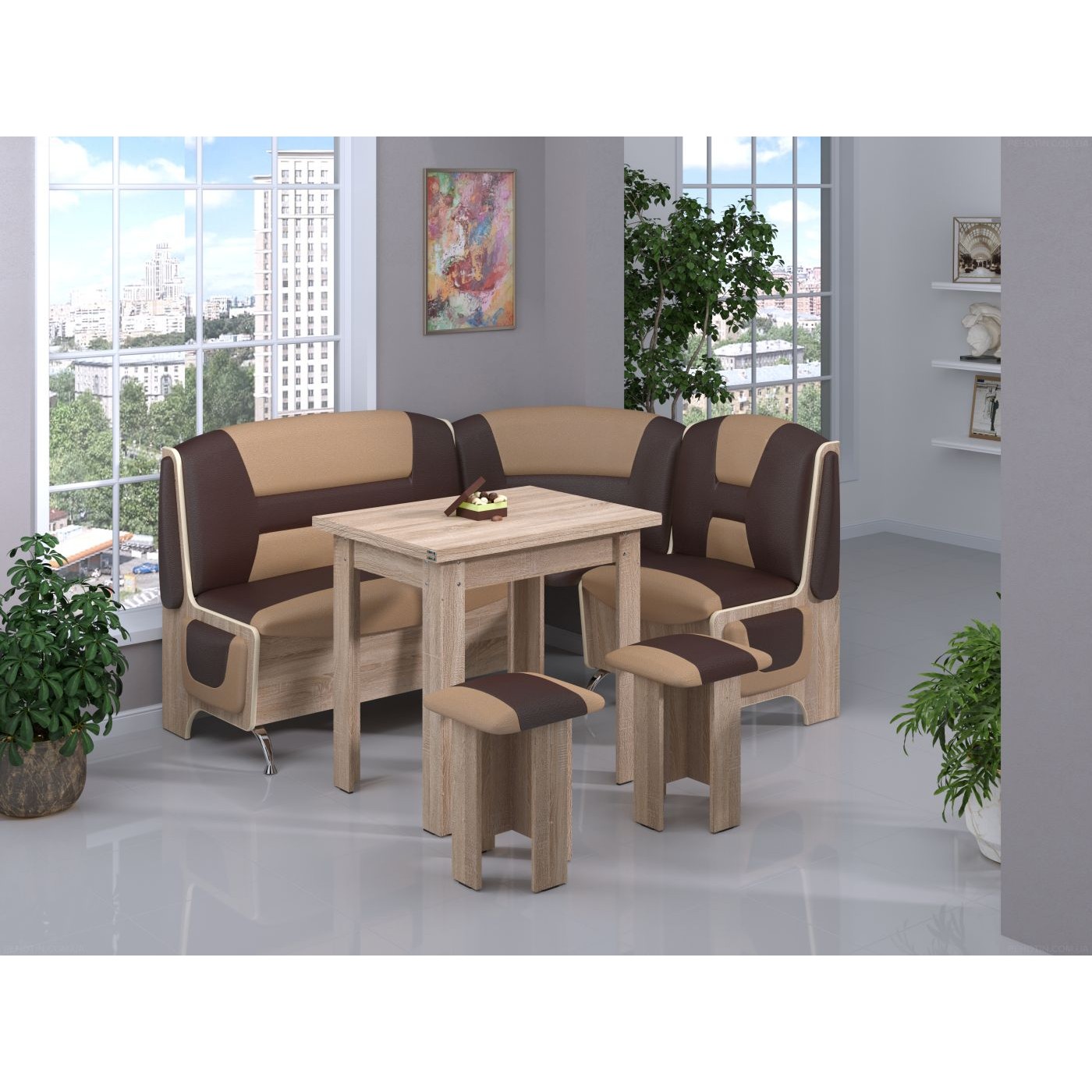 Кухонный уголок СПАРТАК