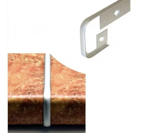 Стык прямой на столешницу 38мм