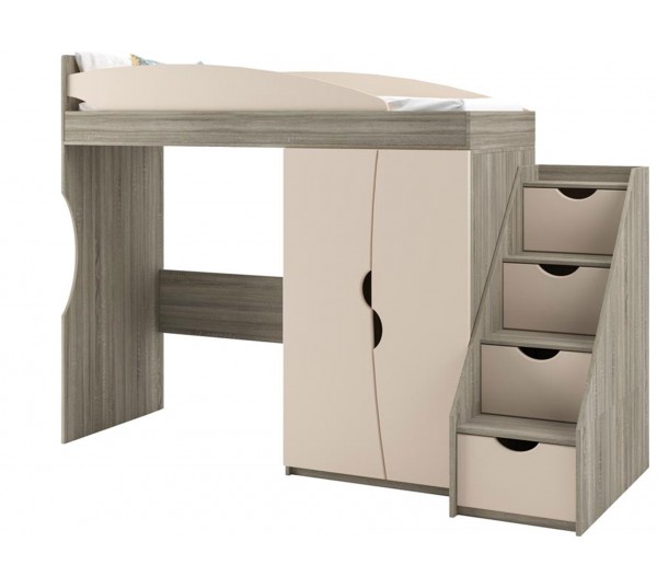 Саванна кровать-горка (б / матраса)