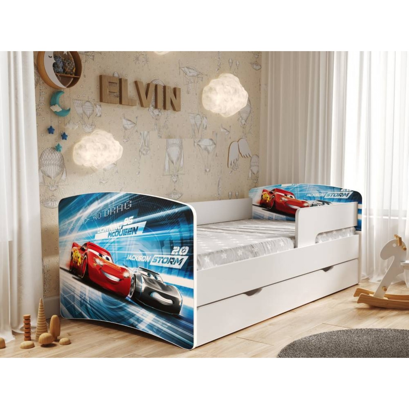 Ліжко  дитяче KINDER-COOL  1736/836 (сп.м 1700*800 мм.) +ЯЩИК 										