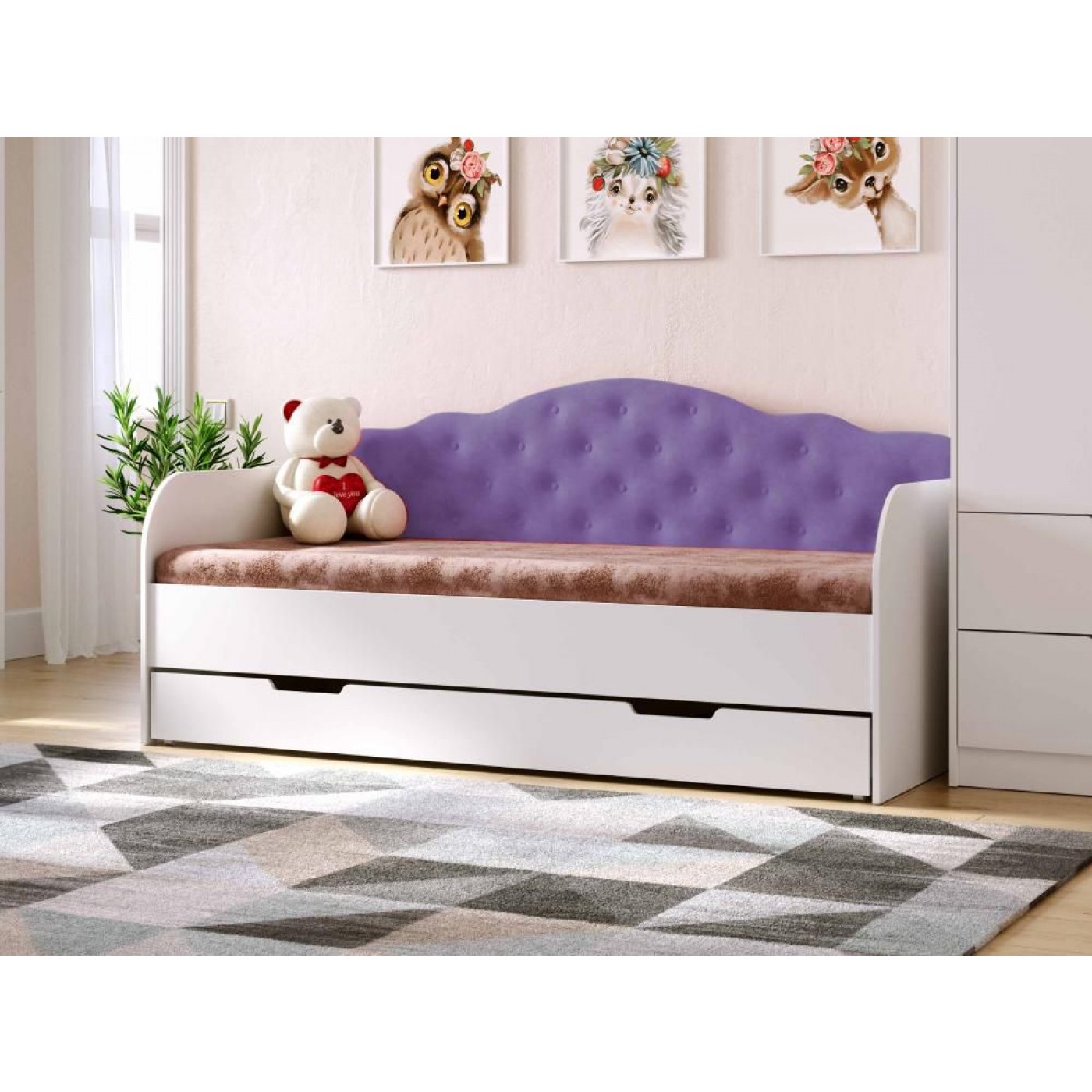 Ліжко дитяче Sofia / Софія (спальне місце 1900*800)+ЯЩИК