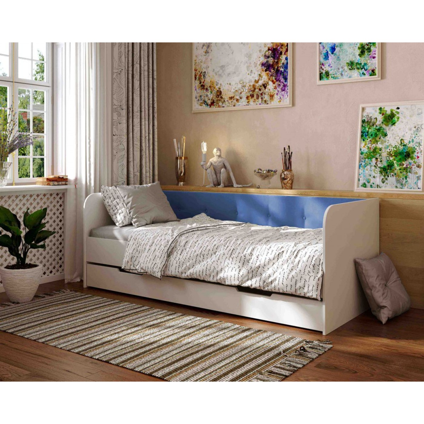 Ліжко дитяче Valencia / Валенсія (спальне місце 1900*800)+ЯЩИК