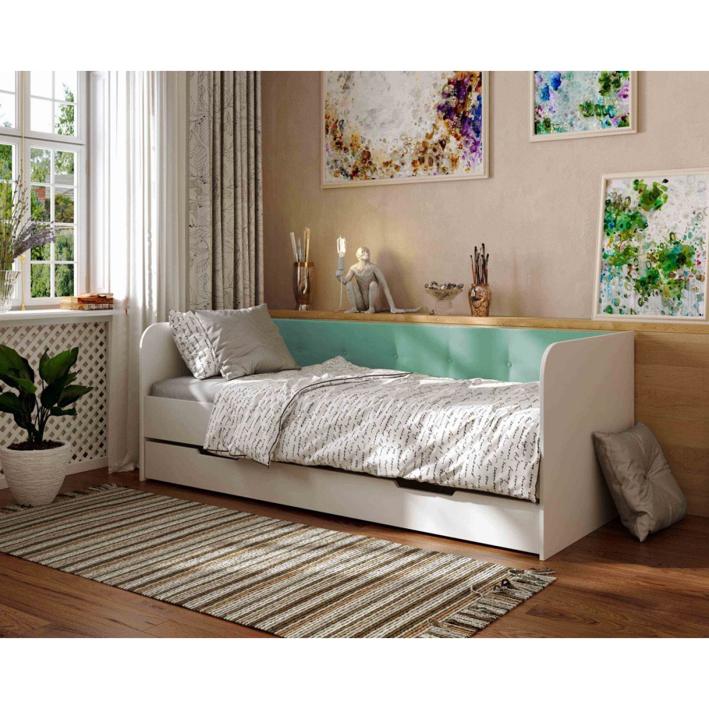 Ліжко дитяче Valencia / Валенсія (спальне місце 1900*800)+ЯЩИК