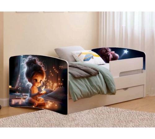 Ліжко  дитяче KINDER-COOL  1736/836 (сп.м 1700*800 мм.) +ЯЩИК 										