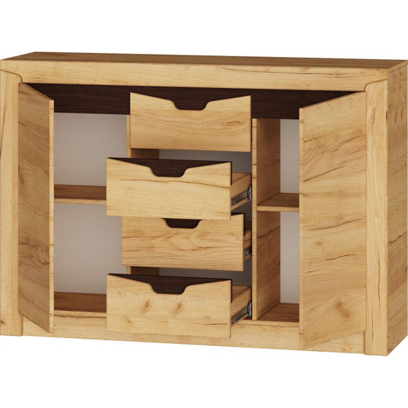 ЛИБЕРТИ Комод 1400 ( 2 упак )  (1400х380х985)
 