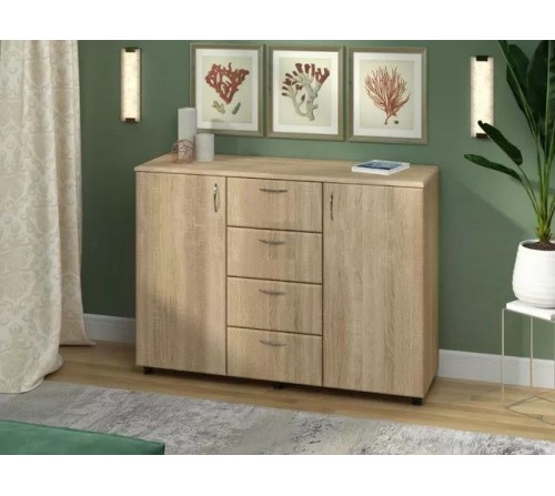 Комод  К-4 + 2 (МДФ)