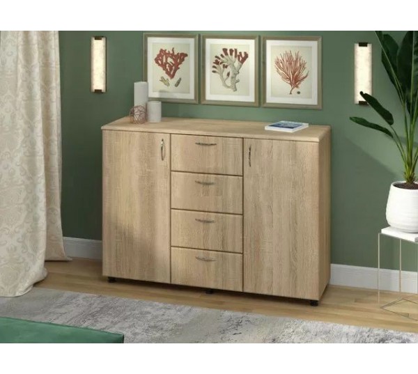 Комод  К-4 + 2 (МДФ)