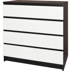 Комод 1 (чорний/білий)