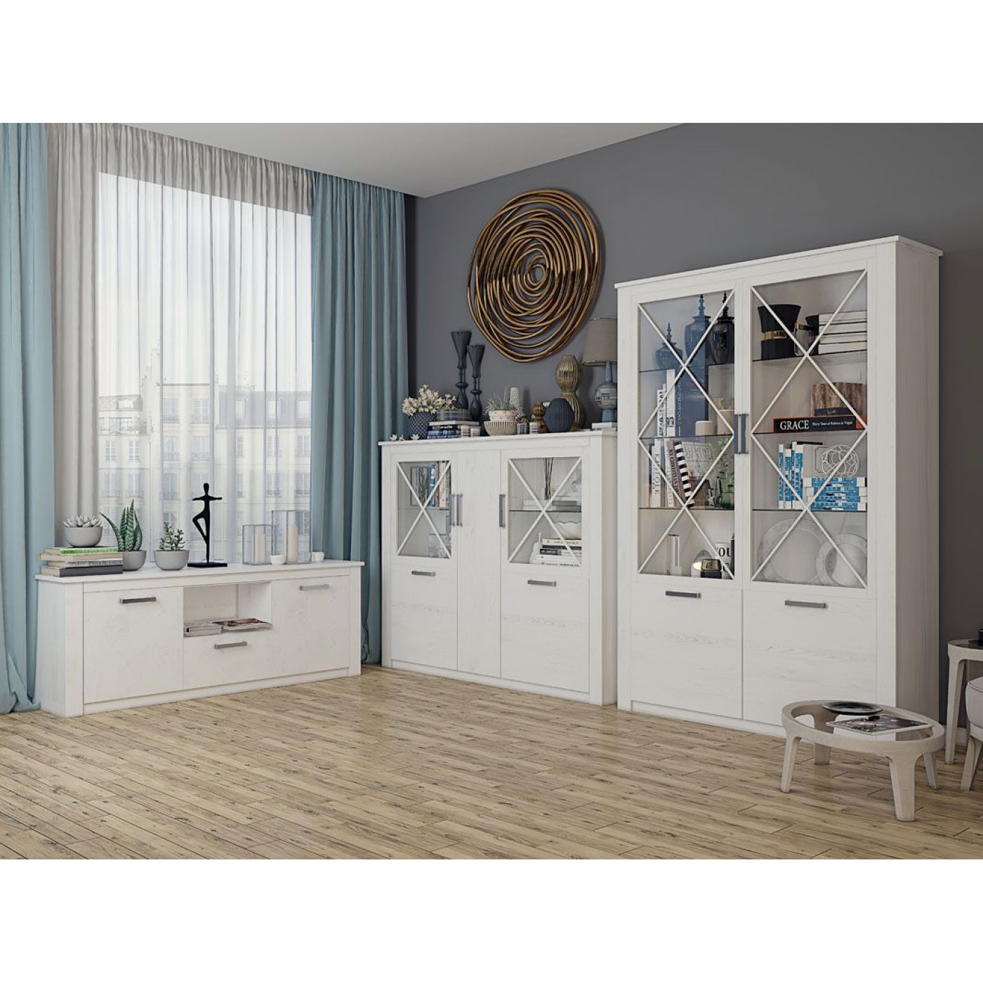 Комод 2Д 3Ш Ешлі