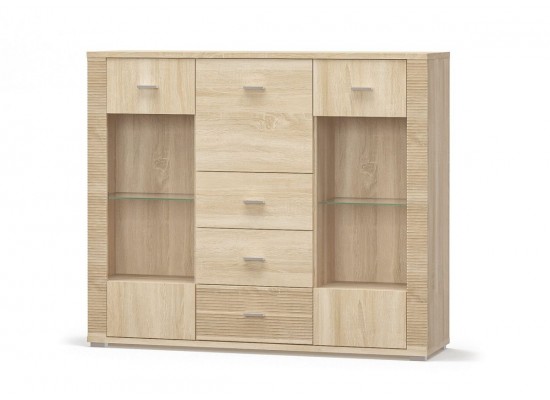 Комод 2В1Д + 3 Ш Гресс