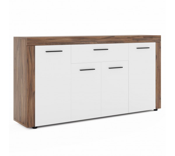 Комод 4Д 1Ш Хелен (дуб ліворно/німфеа лак)