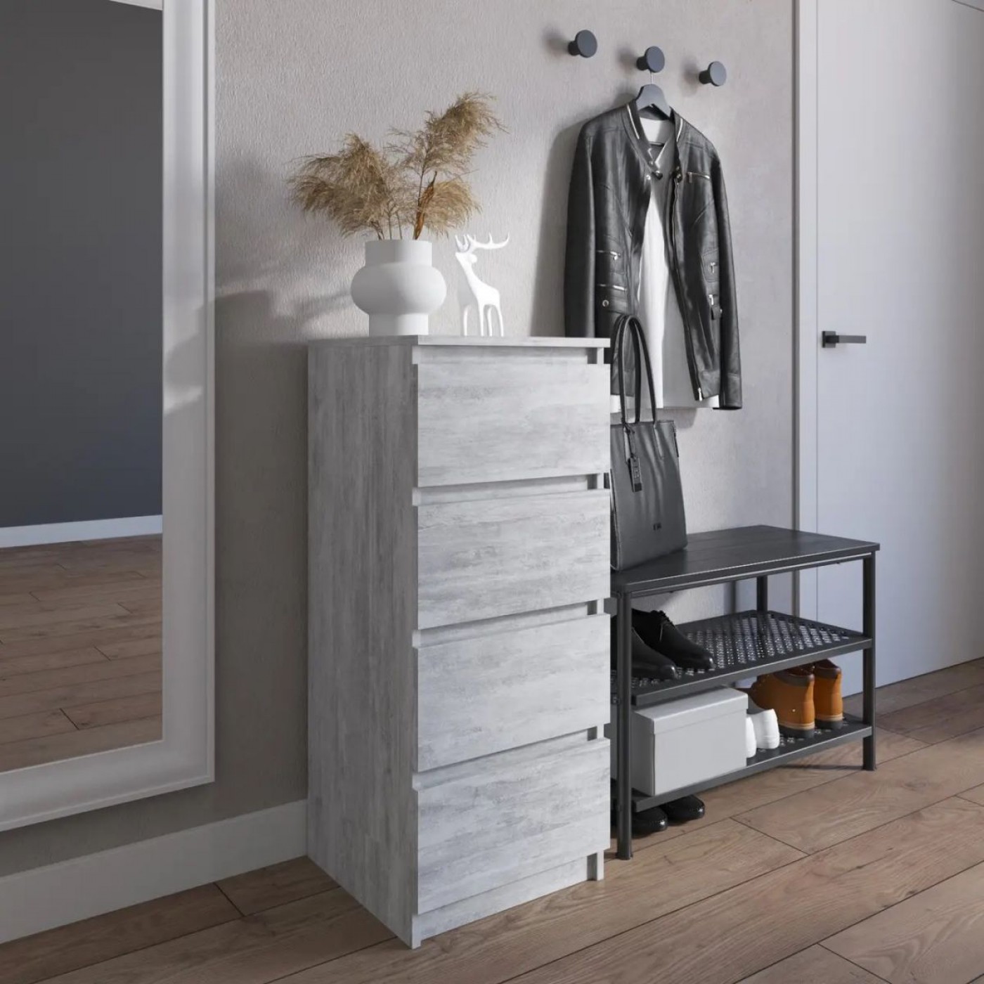 Комод К-7 (без ручок)