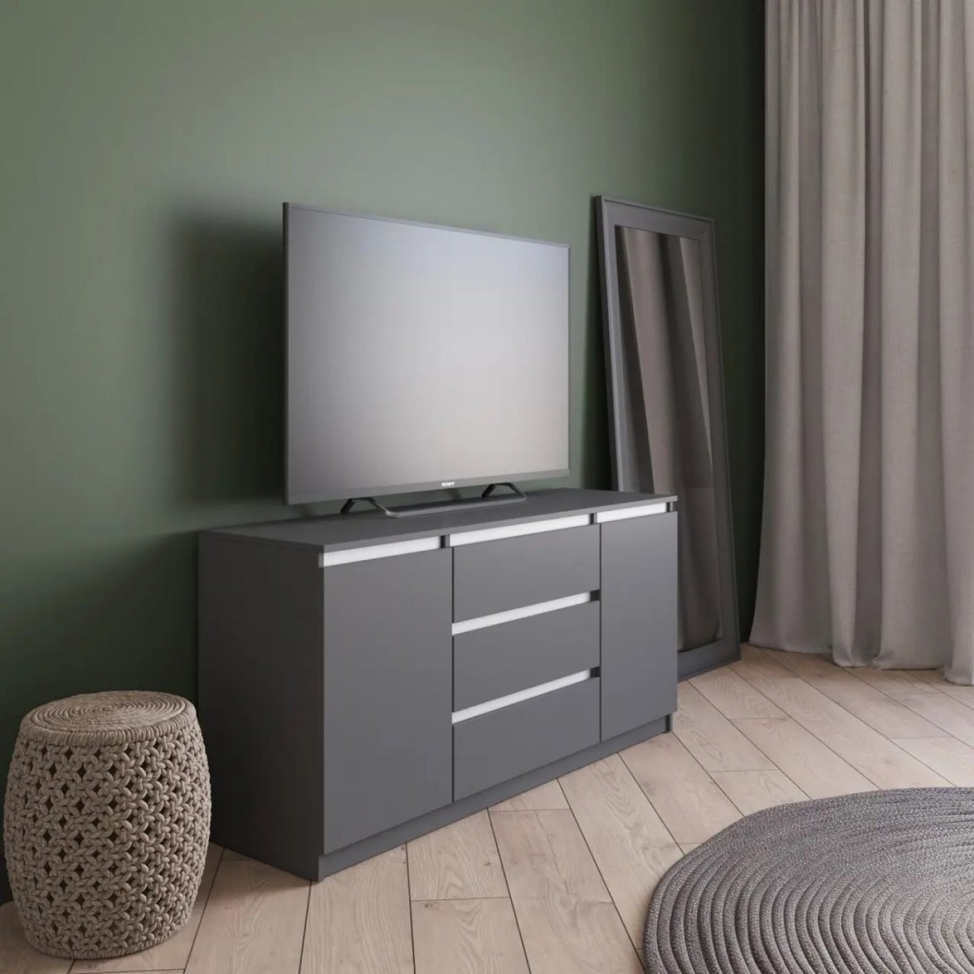 Комод К-8 (без ручек)