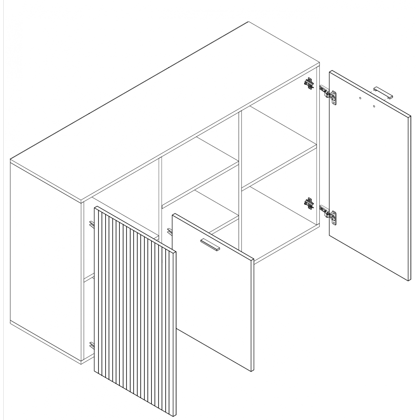 Тумба 3Д3Ш ЗАРА