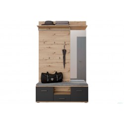 Прихожая Бруна  (артизан/антрацит)