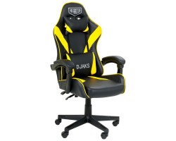 Кресло VR Racer Dexter Djaks черный/желтый Кресло VR Racer Dexter Djaks черный/желтый
