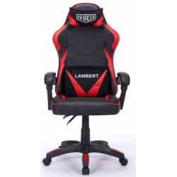 Кресло геймерское VR Racer Dexter Lambert Черный/Красный