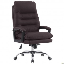 Кресло руководителя Armani кожзам шоколад