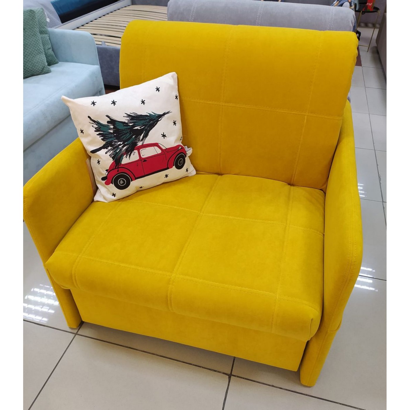 Крісло-ліжко City / Сіті з підлокітником 0,9 / (ППУ)