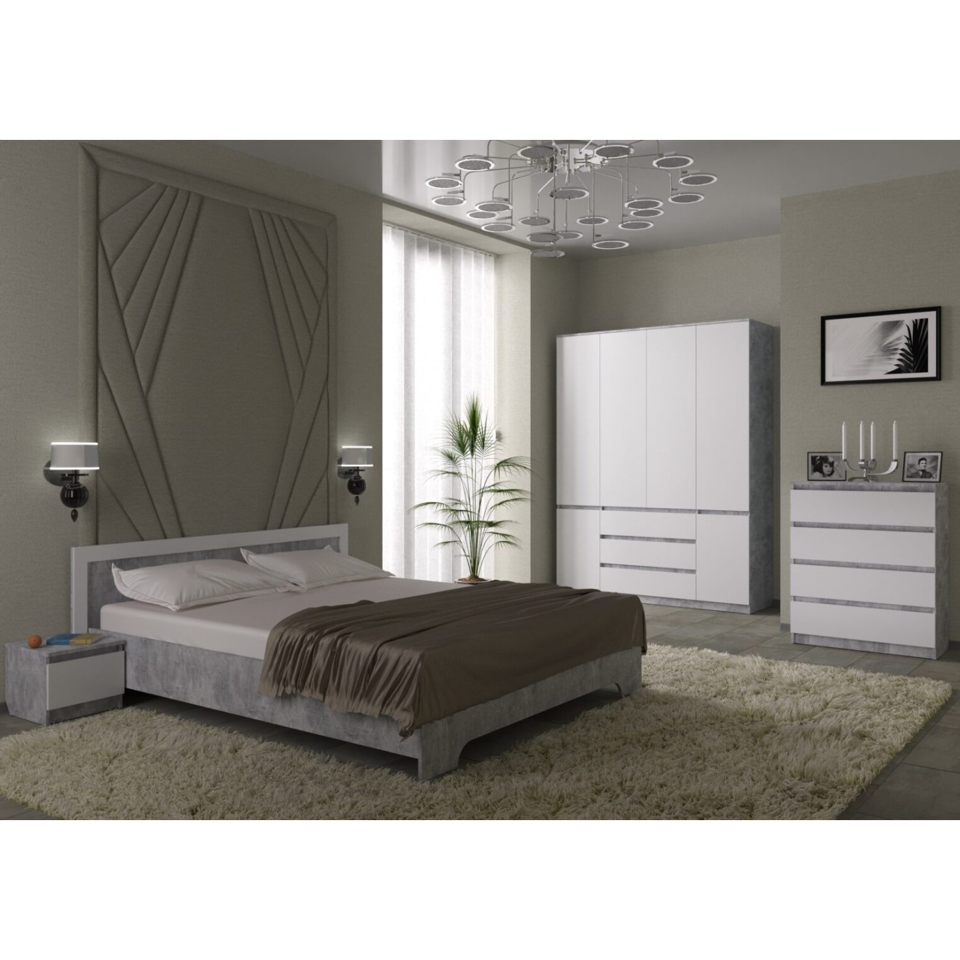 Ліжко 1600 – МС Анастасія