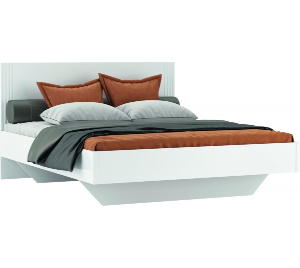 Кровать 2-сп  (1.6) Амелия (б/матраса и каркаса)