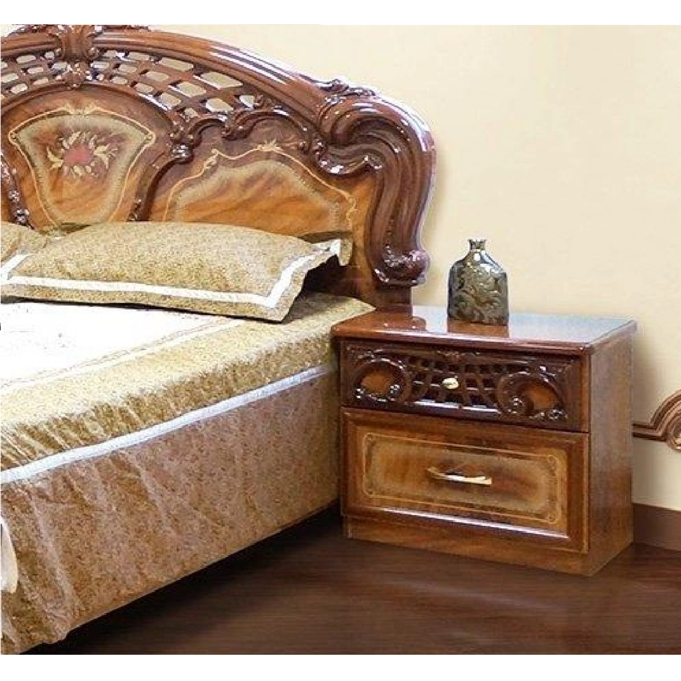 Кровать Кармен Нова 2-сп (1.6) (б/матраса и каркаса)