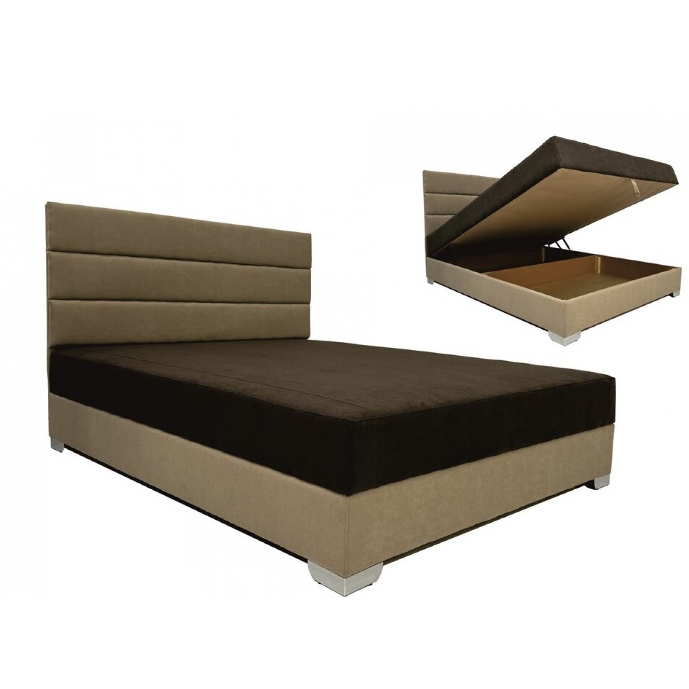 Кровать Рейна 1.4 с матрасам и подъёмным механизмом