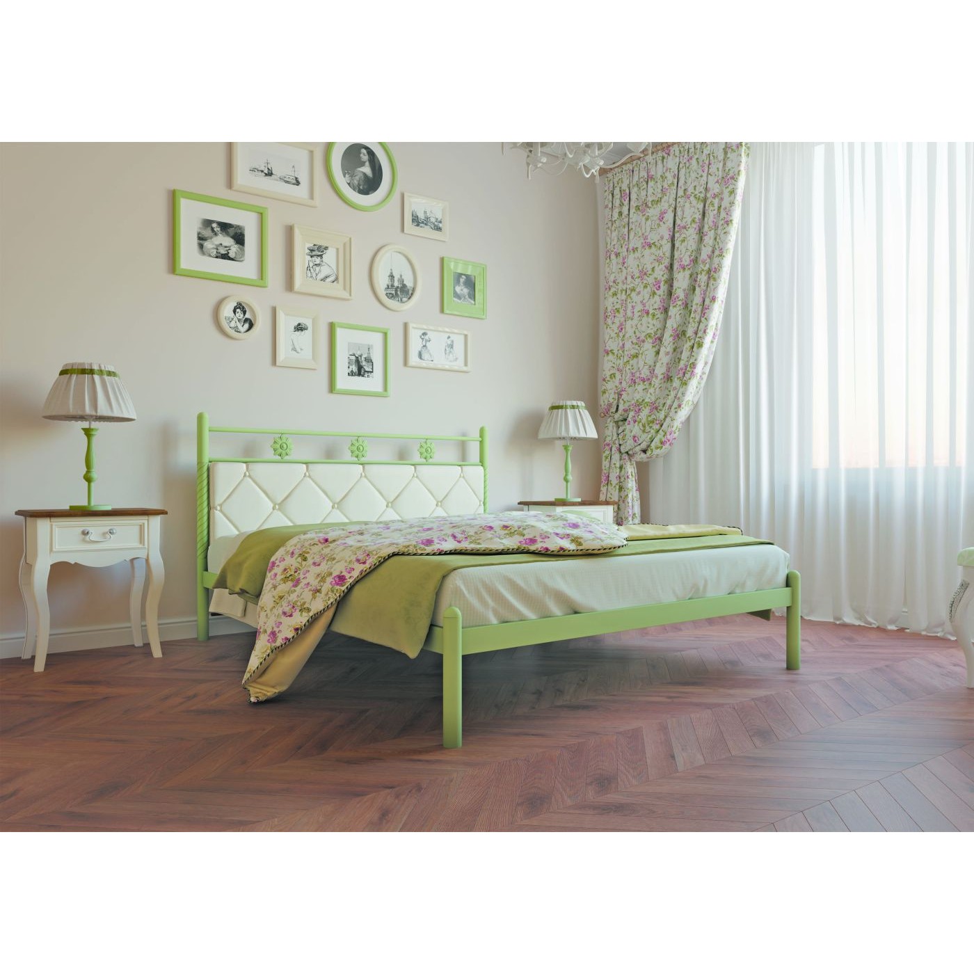 Ліжко металеве Белла