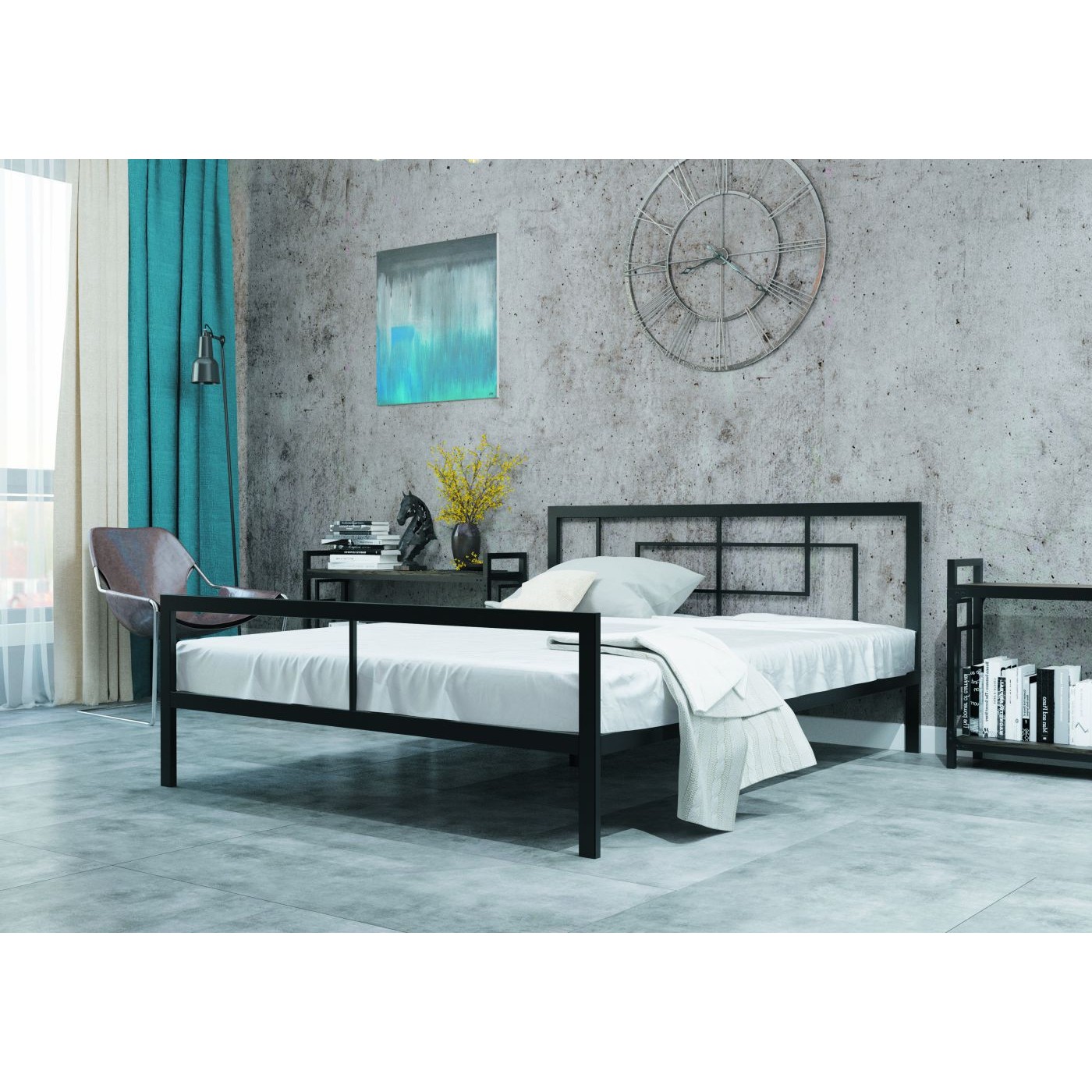 Ліжко металеве Квадро