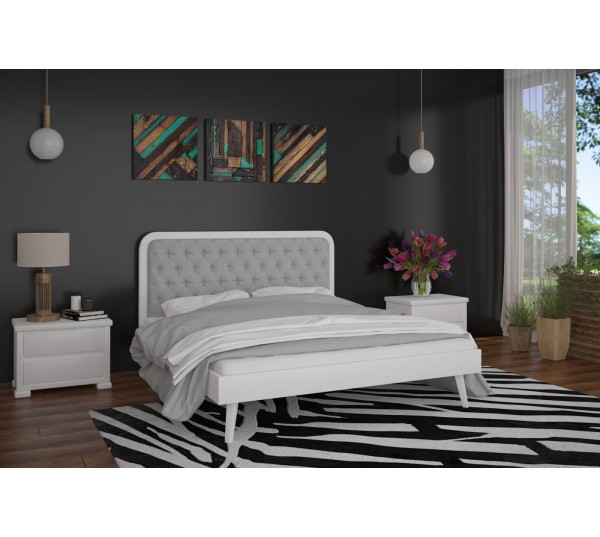 Ліжко з м'яким узголів'ям Токіо