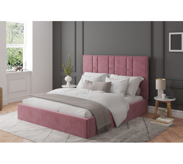 Мягкая 2-сп кровать Саманта 1 без під. мех