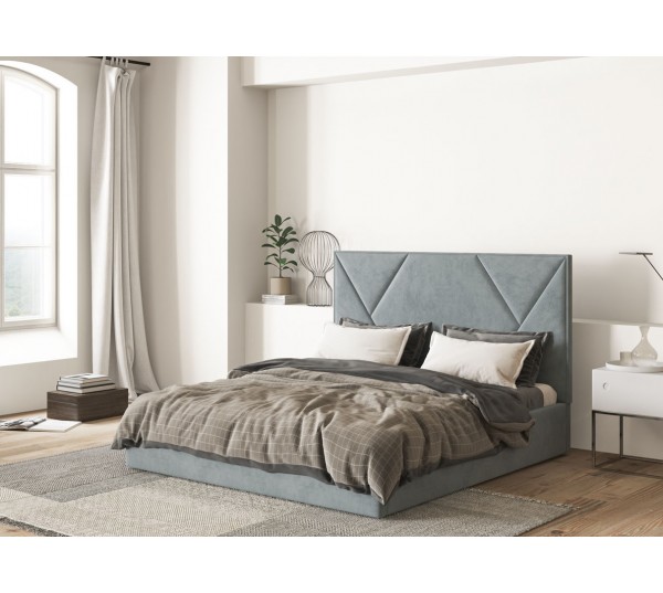 Мягкая 2-сп кровать Саманта 2 без під. Мех