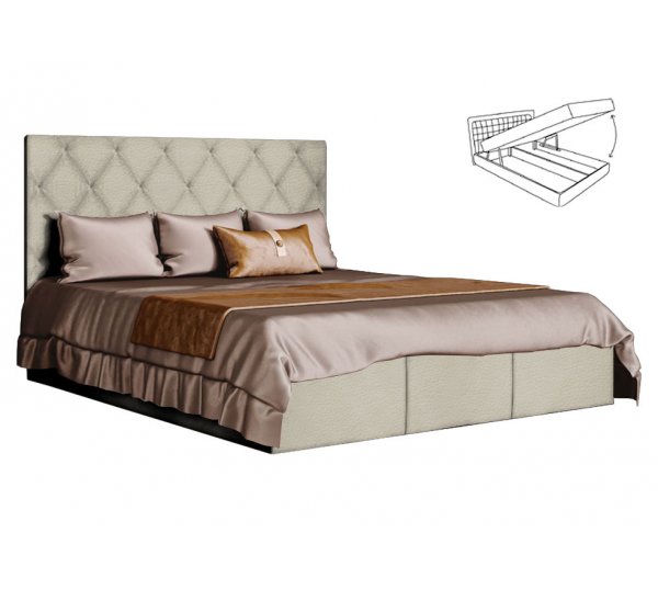 Мяке Ліжко Кароліна -2 (Ліжко 2-сп з під. мех. № 2)